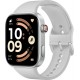 Xiaomi Redmi Watch 6 Aluminium 46mm με Παλμογράφο (Silver Gray)