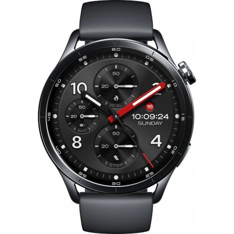 Xiaomi Watch S5 Stainless Steel 46mm Αδιάβροχο με Παλμογράφο (Black)