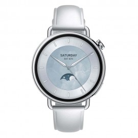 Xiaomi Watch S4 Aluminium 41mm Αδιάβροχο με Παλμογράφο (White)