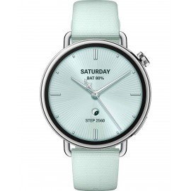 Xiaomi Watch S4 Aluminium 41mm Αδιάβροχο με Παλμογράφο (Mint Green)
