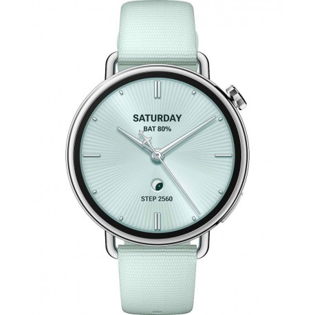 Xiaomi Watch S4 Aluminium 41mm Αδιάβροχο με Παλμογράφο (Mint Green)