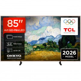 TCL  85A400 Pro Smart Τηλεόραση 85" 4K UHD QD-Mini LED A400 Pro Art HDR (2026) D
