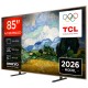 TCL  85A400 Pro Smart Τηλεόραση 85" 4K UHD QD-Mini LED A400 Pro Art HDR (2026) D