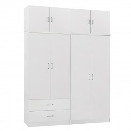ΝΤΟΥΛΑΠΑ 4-ΦΥΛΛΗ ΜΕ ΠΑΤΑΡΙ & ΣΥΡΤΑΡΙΑ JENNA HM11355.05 ΜΕΛΑΜΙΝΗ ΣΕ ΛΕΥΚΟ 160x43x240Υεκ