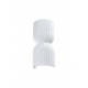 43075-White Inlight Φωτιστικό Τοίχου Γύψινο GU10 (x2), Λευκό D:13x26,5x7,5cm(43075-White)