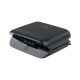 06-47993 ESTIA ΤΟΣΤΙΕΡΑ BLACK & INOX 2 ΘΕΣΕΩΝ 800W ΜΕ ΑΠΟΣΠΩΜΕΝΕΣ ΑΝΤΙΚΟΛΛΗΤΙΚΕΣ ΠΛΑΚΕΣ