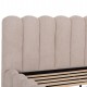 ΚΡΕΒΑΤΙ ΔΙΠΛΟ MARIUS HM759.03 ΜΠΕΖ CHENILLE ΥΦΑΣΜΑ-- ΓΙΑ ΣΤΡΩΜΑ 160x200εκ