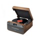 230245 Πικάπ-Ραδιόφωνο MT-118AΤ MUSE με USB & Bluetooth Wooden