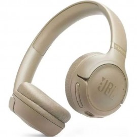 JBL Tune 530BT Ασύρματα Bluetooth On Ear Ακουστικά με 76 ώρες Λειτουργίας Μπεζ JBLT530BTBEGEU