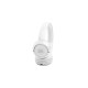 JBL Tune 530BT Ασύρματα Bluetooth On Ear Ακουστικά με 76 ώρες Λειτουργίας Λευκά JBLT530BTWHTEU