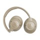 JBL Tune 730BT Ασύρματα Bluetooth Over Ear Ακουστικά με 76 ώρες Λειτουργίας Μπεζ  JBLT730BTBEG