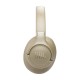 JBL Tune 730BT Ασύρματα Bluetooth Over Ear Ακουστικά με 76 ώρες Λειτουργίας Μπεζ  JBLT730BTBEG