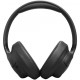 JBL Tune 780NC Ασύρματα / Ενσύρματα Over Ear Ακουστικά με 76 ώρες Λειτουργίας και Quick Charge Μαύρα JBLT780NCBLK