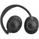 JBL Tune 780NC Ασύρματα / Ενσύρματα Over Ear Ακουστικά με 76 ώρες Λειτουργίας και Quick Charge Μαύρα JBLT780NCBLK