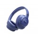 JBL Tune 780NC Ασύρματα / Ενσύρματα Over Ear Ακουστικά με 76 ώρες Λειτουργίας και Quick Charge Μπλε JBLT780NCBLU