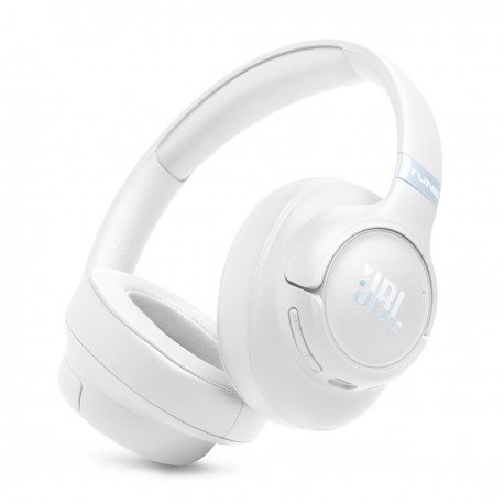 JBL Tune 780NC Ασύρματα / Ενσύρματα Over Ear Ακουστικά με 76 ώρες Λειτουργίας και Quick Charge Λευκά JBLT780NCWHT