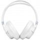 JBL Tune 780NC Ασύρματα / Ενσύρματα Over Ear Ακουστικά με 76 ώρες Λειτουργίας και Quick Charge Λευκά JBLT780NCWHT
