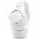 JBL Tune 780NC Ασύρματα / Ενσύρματα Over Ear Ακουστικά με 76 ώρες Λειτουργίας και Quick Charge Λευκά JBLT780NCWHT