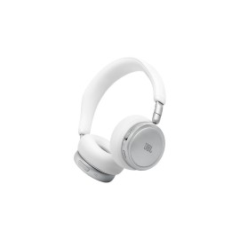 JBL Live 680NC Ασύρματα Bluetooth On Ear Ακουστικά με 50 ώρες Λειτουργίας Λευκά JBLLIVE680NCWHT