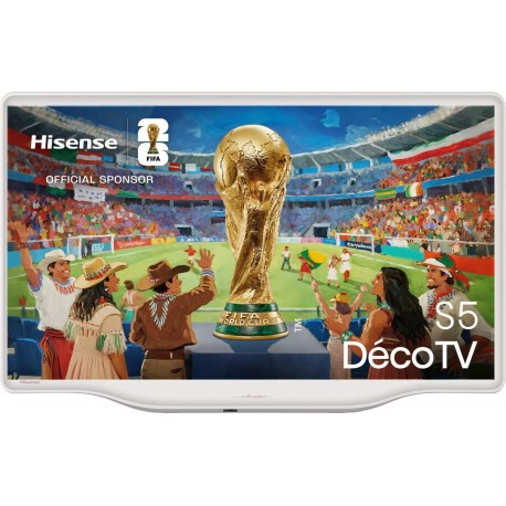 Hisense 43S5Q Deco Smart Τηλεόραση 43" 4K UHD QLED HDR (2026) E