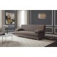 14210267 Καναπές Κρεβάτι Τριθέσιος ArteLibre LAURA Καφέ Ανοιχτό 190x84x86cm Καφέ