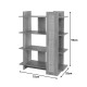 086-000026 Βιβλιοθήκη Oslo pakoworld sonoma 75x32x95εκ