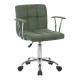 360-000033 Καρέκλα γραφείου Buleco pakoworld λαδί ύφασμα 56x46x74-86εκ