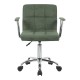 360-000033 Καρέκλα γραφείου Buleco pakoworld λαδί ύφασμα 56x46x74-86εκ