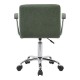 360-000033 Καρέκλα γραφείου Buleco pakoworld λαδί ύφασμα 56x46x74-86εκ