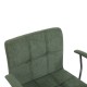 360-000033 Καρέκλα γραφείου Buleco pakoworld λαδί ύφασμα 56x46x74-86εκ