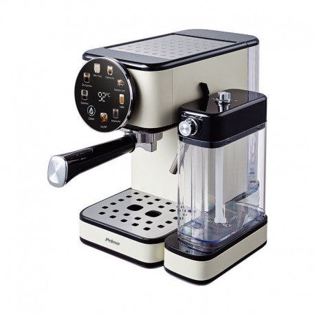400577 Μηχανή Espresso+Milk frother PREM-40577 Primo 3σε1 Hot&Cold 20Bar Digital Ιβουάρ