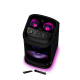 110583-0041 AKAI DJ-BY6L Φορητό Party Speaker με Μπαταρία & DiscoBall Lights, Bluetooth 5.0, 12″ Woofer, 150W RMS