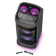 110583-0040 AKAI DJ-Y9L Party Speaker με Bluetooth & DiscoBall Lights, 600W RMS, 12″ subwoofer, 8″ mid-range