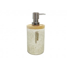 06510463 Ντισπένσερ Μπεζ Polyresin/Ξύλο