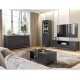 JAR045/2 Έπιπλο TV LINKA 165 μπλε indigo 165x41x56