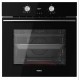 Teka HLB 8408 BK Φούρνος άνω Πάγκου 71lt Π59.5εκ. Μαύρος A+
