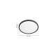 42036-E-White Inlight Πλαφονιέρα οροφής LED 18W 3CCT (by switch on base) σε λευκή απόχρωση D:23x2,5cm (42036-E-White)