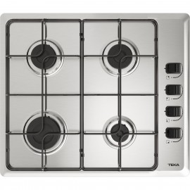 Teka HLX 640 KB Εστία Υγραερίου Αυτόνομη 58x50εκ. Ασημί