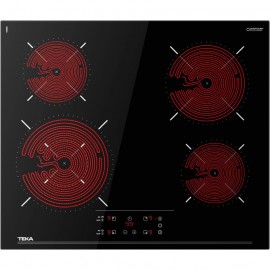 Teka TBC 64120 TCS BK Κεραμική Εστία Αυτόνομη με Λειτουργία Κλειδώματος 60x51εκ.