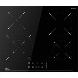 Teka TBC 64320 TTC BK Κεραμική Εστία Αυτόνομη με Λειτουργία Κλειδώματος 60x51εκ.