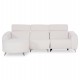 ΚΑΝΑΠΕΣ ΑΡΙΣΤΕΡΗ ΓΩΝΙΑ 3Θ ΜΕ RECLINE VALENTE HM3317.02L ΜΠΕΖ ΥΦΑΣΜΑ 275x160x104Yεκ