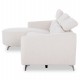 ΚΑΝΑΠΕΣ ΑΡΙΣΤΕΡΗ ΓΩΝΙΑ 3Θ ΜΕ RECLINE VALENTE HM3317.02L ΜΠΕΖ ΥΦΑΣΜΑ 275x160x104Yεκ