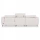 ΚΑΝΑΠΕΣ ΑΡΙΣΤΕΡΗ ΓΩΝΙΑ 3Θ ΜΕ RECLINE VALENTE HM3317.02L ΜΠΕΖ ΥΦΑΣΜΑ 275x160x104Yεκ