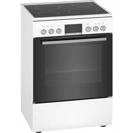 Bosch HKR390020 Κουζίνα Ηλεκτρική 66lt με Κεραμικές Εστίες 60cm Λευκή A