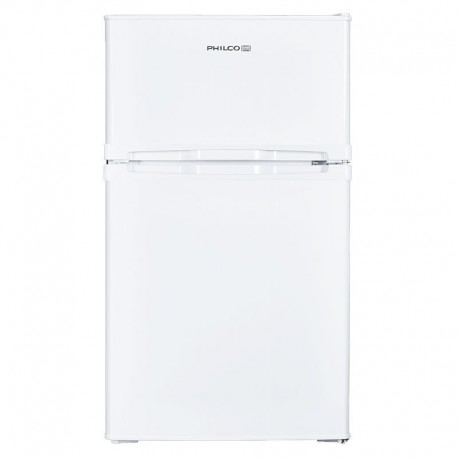 Philco PRDE 101 W Δίπορτο Ψυγείο 87lt Υ85xΠ48xΒ52cm Λευκό F