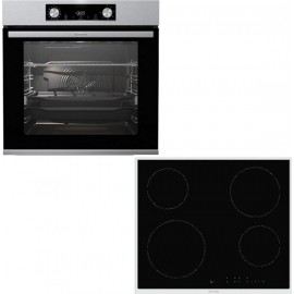 Gorenje Φούρνος Ηλεκτρικός Άνω Πάγκου 77lt BOS6737E13X με Κεραμικές Εστίες ECT601FM A