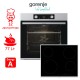 Gorenje Φούρνος Ηλεκτρικός Άνω Πάγκου 77lt BOS6737E13X με Κεραμικές Εστίες ECT601FM A
