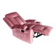 331-000007 Πολυθρόνα relax Gessel pakoworld βελούδο σάπιο μήλο 80x90x98εκ