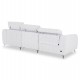 ΚΑΝΑΠΕΣ ΔΕΞΙΑ ΓΩΝΙΑ 3Θ ΜΕ RECLINE VALENTE HM3317.01R ΑΝΟΙΧΤΟ ΓΚΡΙ ΥΦΑΣΜΑ 275x160x104Yεκ