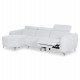 ΚΑΝΑΠΕΣ ΑΡΙΣΤΕΡΗ ΓΩΝΙΑ 3Θ ΜΕ RECLINE VALENTE HM3317.01L ΑΝΟΙΧΤΟ ΓΚΡΙ ΥΦΑΣΜΑ 275x160x104Yεκ
